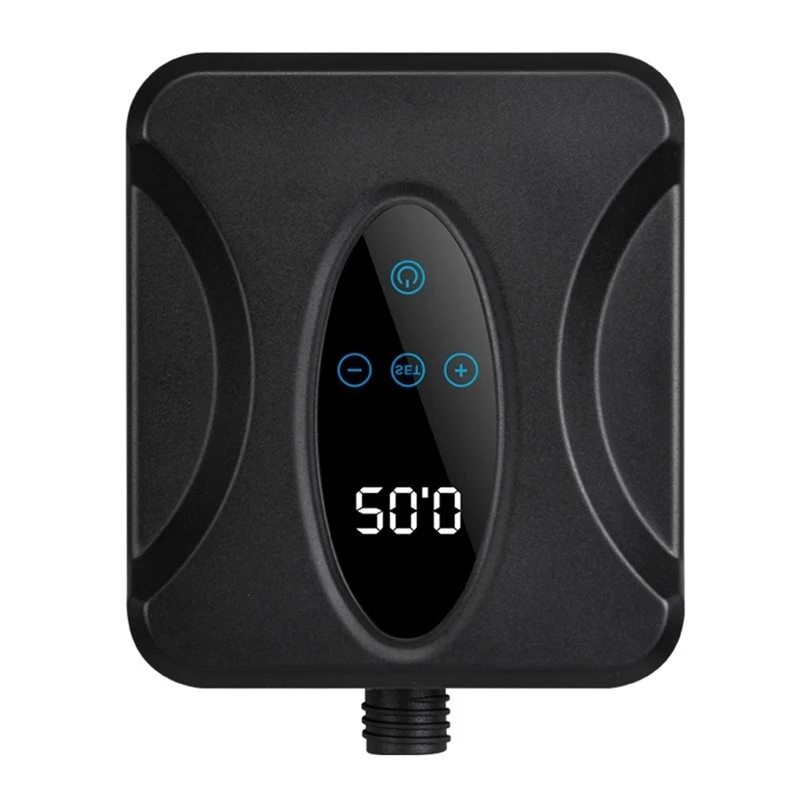 A48P-Inflator And Deflator With LED Light Electric Air Pump Touchscreen Control For Inflatable Paddleboard Kayak Black