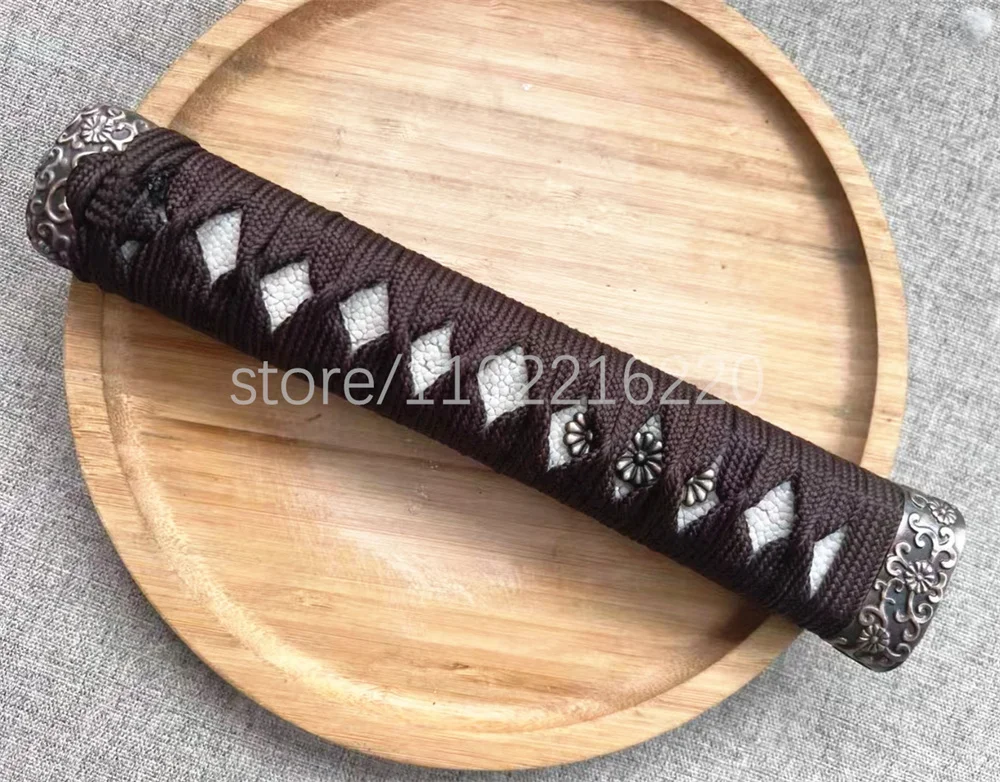 Exquisite 20cm Tsuka Handle Hilt Copper Brass Fuchi Kashira Menuki For Japanese Real Japan Samurai Katana Sword Fittings New