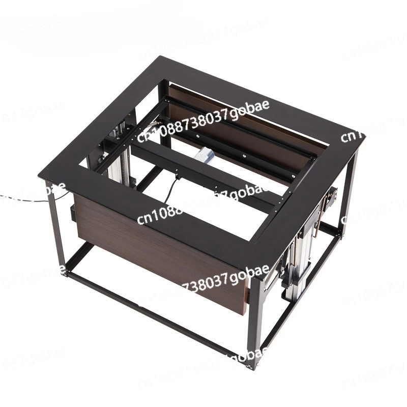Lifting coffee table Kung Fu tea table window opening system Simple electric lifting bracket