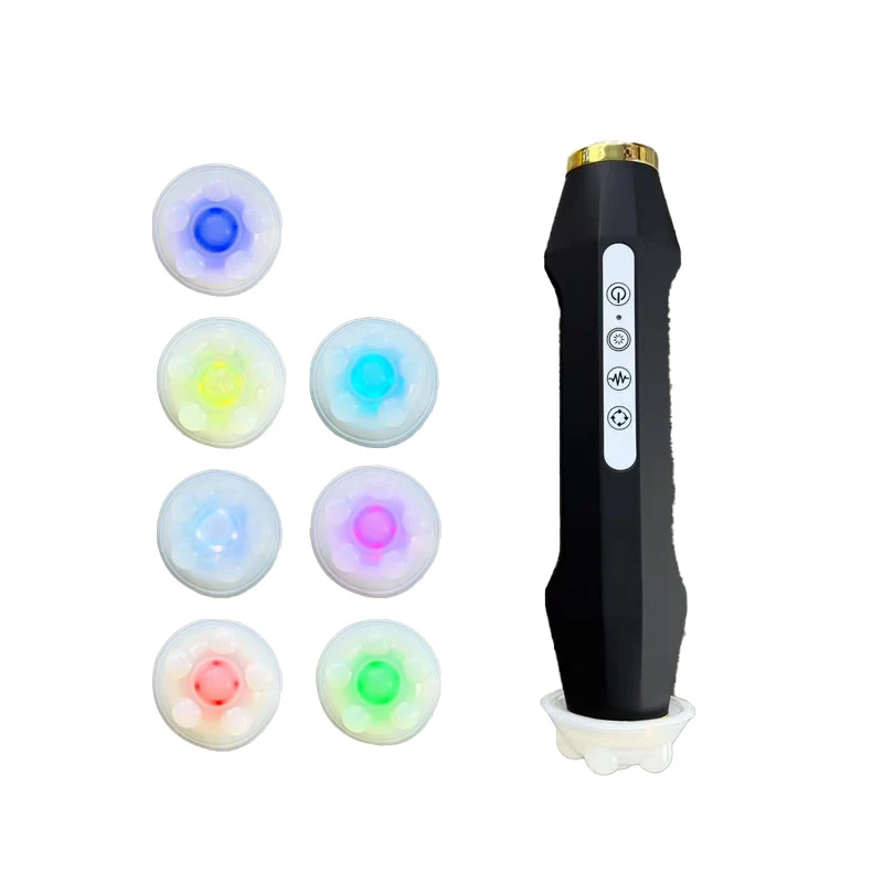 Newest Black white Skin Care Beauty Facial Skin Care Face Rejuvenation Portable Personal CO2 Bubble Oxygenation Device