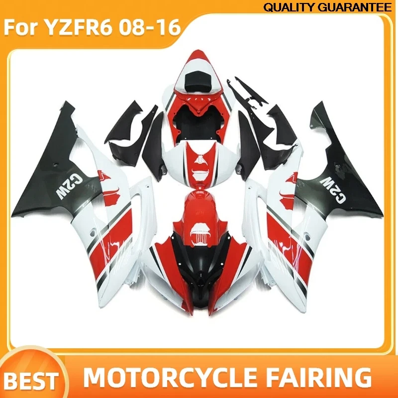 YZFR6 2008 2009 2011 2013 2016 Motorcycle Fairings for YAMAHA YZF R6 YZF R6 08 16 Body Rebuild Street Sport Bodywork