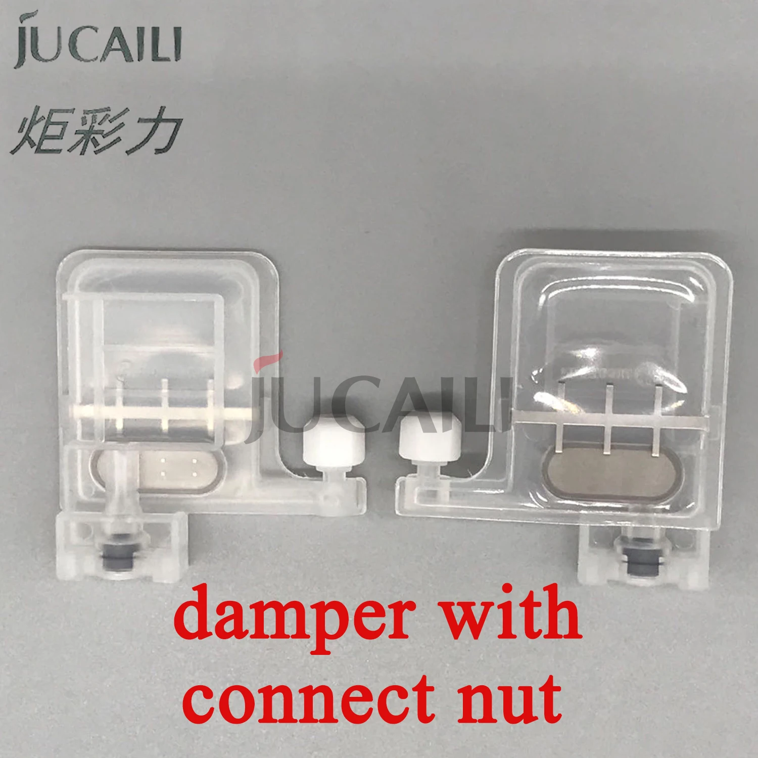 

JCL 6Pcs New Type Big Ink Damper for Epson DX5 DX7 XP600 TX800 4720 I3200 Mutoh Galaxy Xuli Printer Dumper Filter