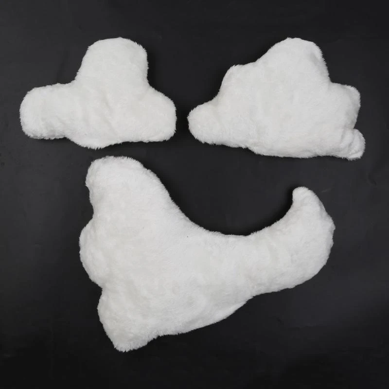 J15U الطفل التصوير الدعائم خلفية سحابة تشكل وسادة الرضع صور الدعائم عناق وسادة الوليد فوتوستوديو خلفية ديكور