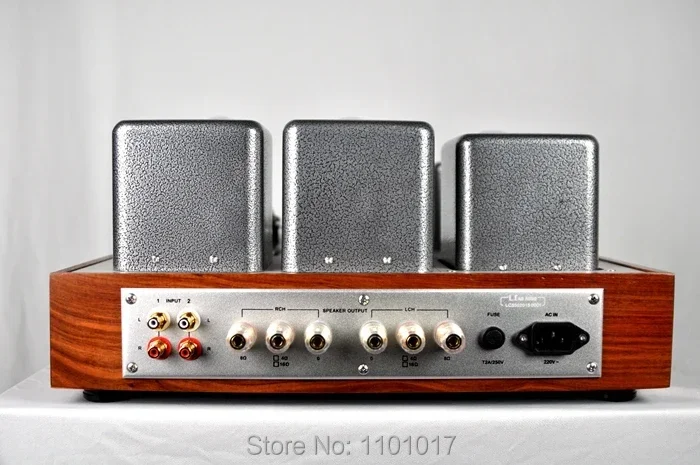 

Laocao LC-550 300B Full Direct Heating Tube Amplifier HIFI EXQUIS Single-Ended Vacuum Lamp Amp 12W*2