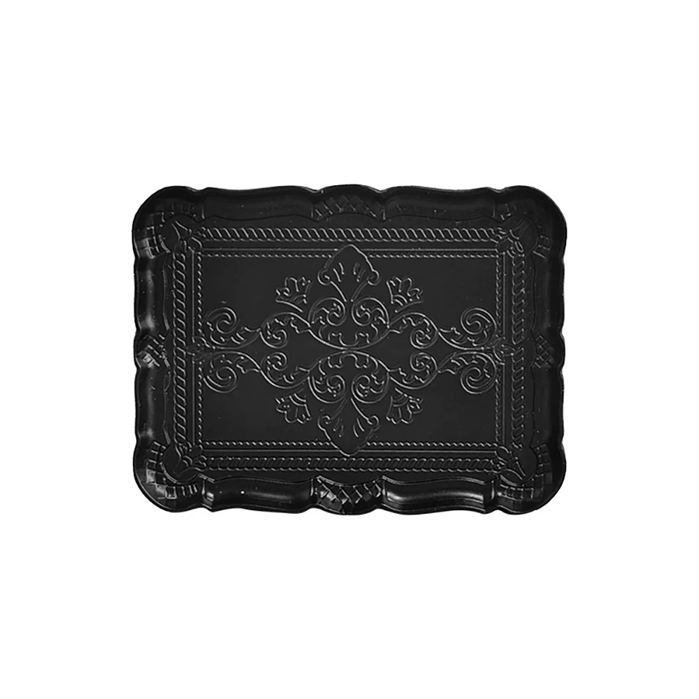 3Pcs 1/12 Doll House Miniature Carved Plate Simulation Fruit Food Dish Tray Model Toy for Mini Decoration Dollhouse Accessories