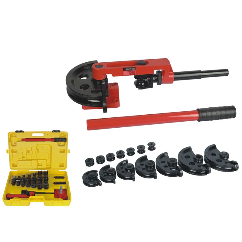 

Manual Pipe Bender Machine 180 Degree U-Shaped 10 -25mm Bend Iron Copper Stainless Steel Aluminum Pipe Rolling Machine