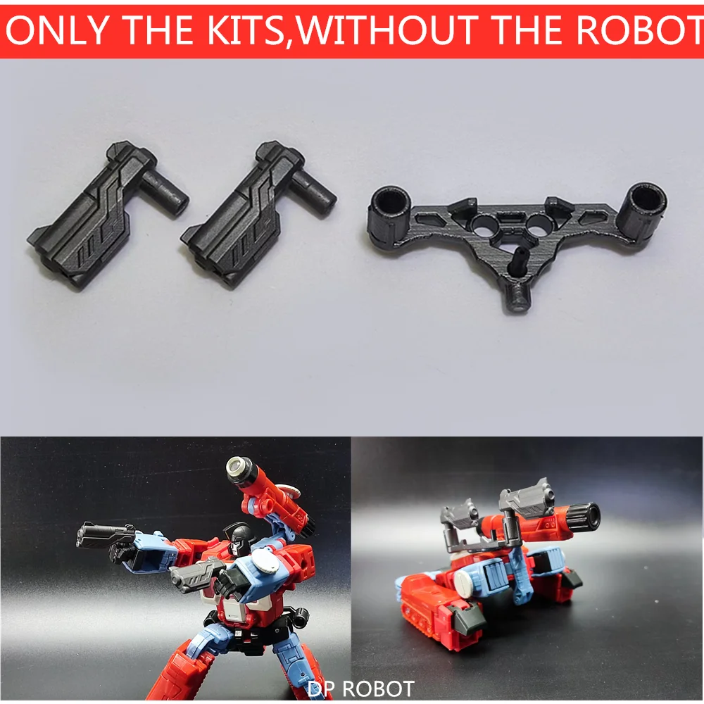 NEW Multipurpose Dual Gun Weapon Upgrade Kit For Transformation SS86 Perceptor Action Figures Accessories -BDT Studio