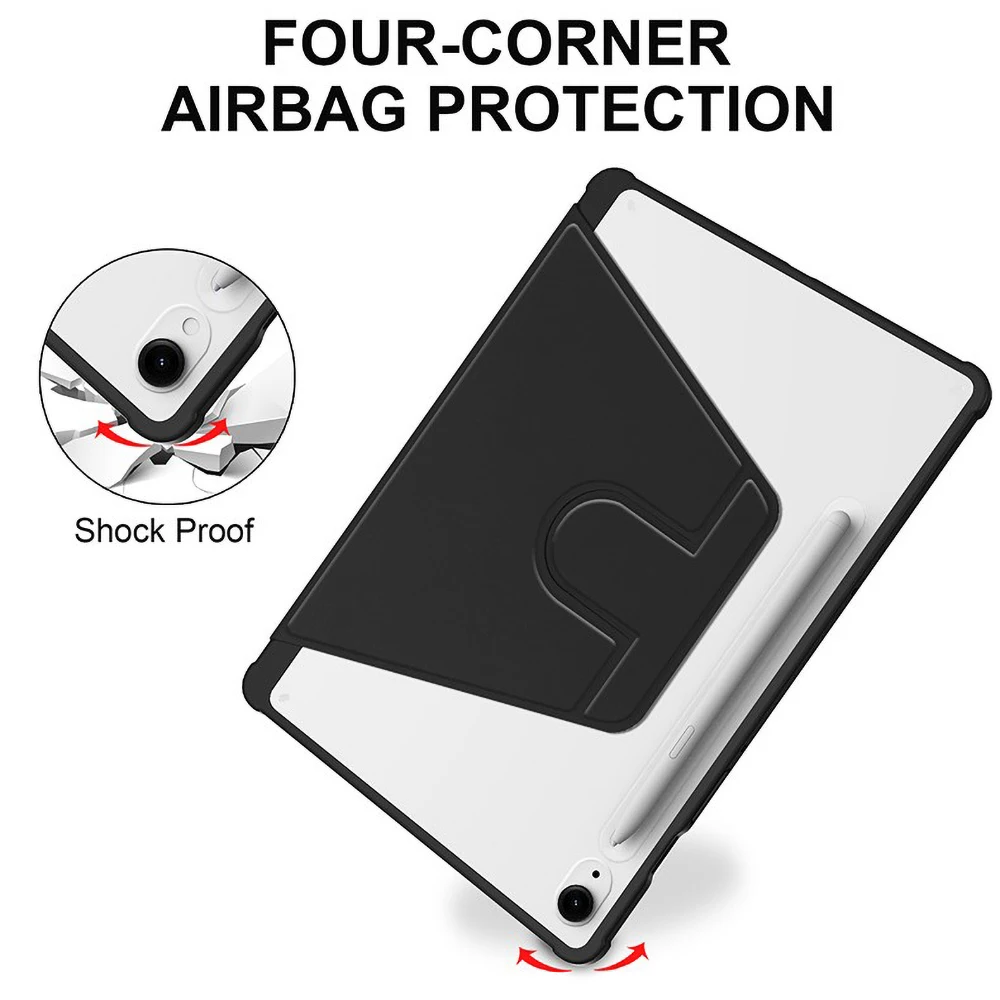 Case For Samsung Galaxy Tablet Case Tab S10 S9 FE 10. 9 A9 S7 S8 Plus 12.4 11 A8 Smart Auto Sleep Wake Function Acrylic Cover - Image 4