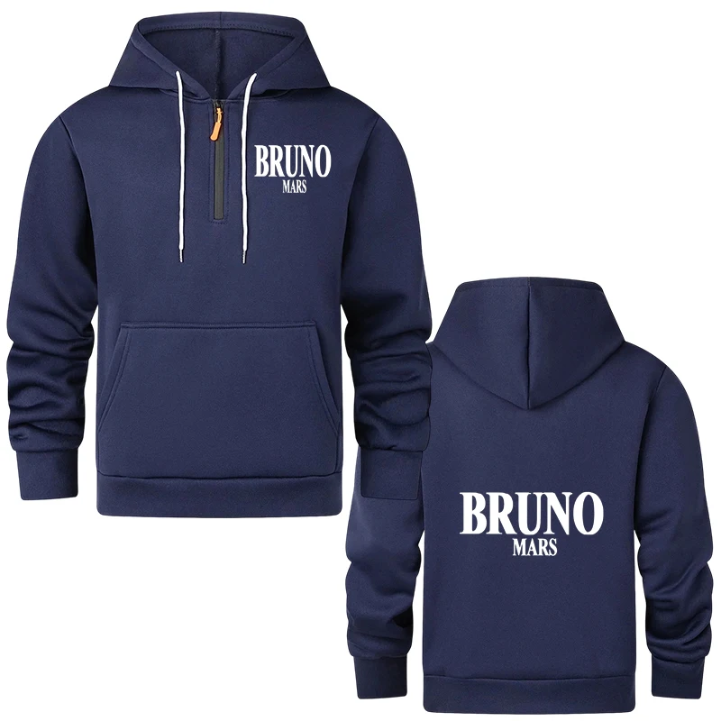 2025 جديد هوديي طباعة Harajuku طباعة البلوز الرجال مقنعين البلوز Vintage الملابس الذكور الخريف كم طويل #2