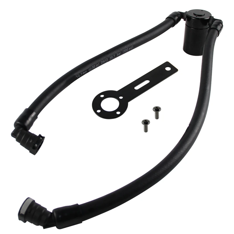 

3.0 Oil Separator Compatible For 21-23 Ram TRX 6.2L Engine Supercharged Passenger Side Black