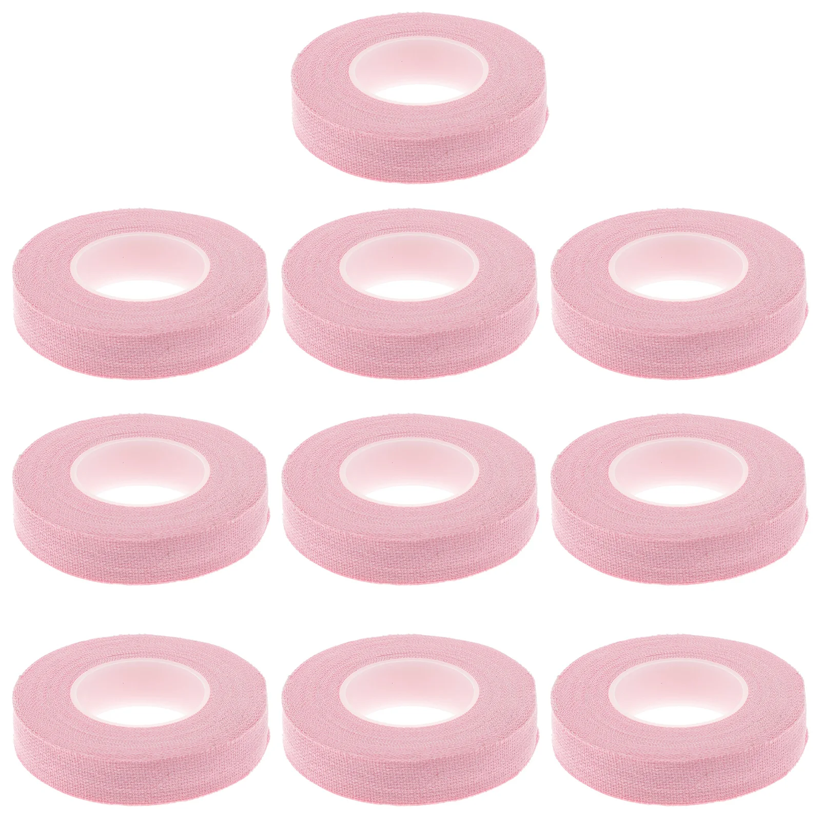

10 Rolls 5M Pink Guzheng Guitar Nail Tape Fingertip Protector Cotton Tapes Breathable Sweat Absorption Music Performance