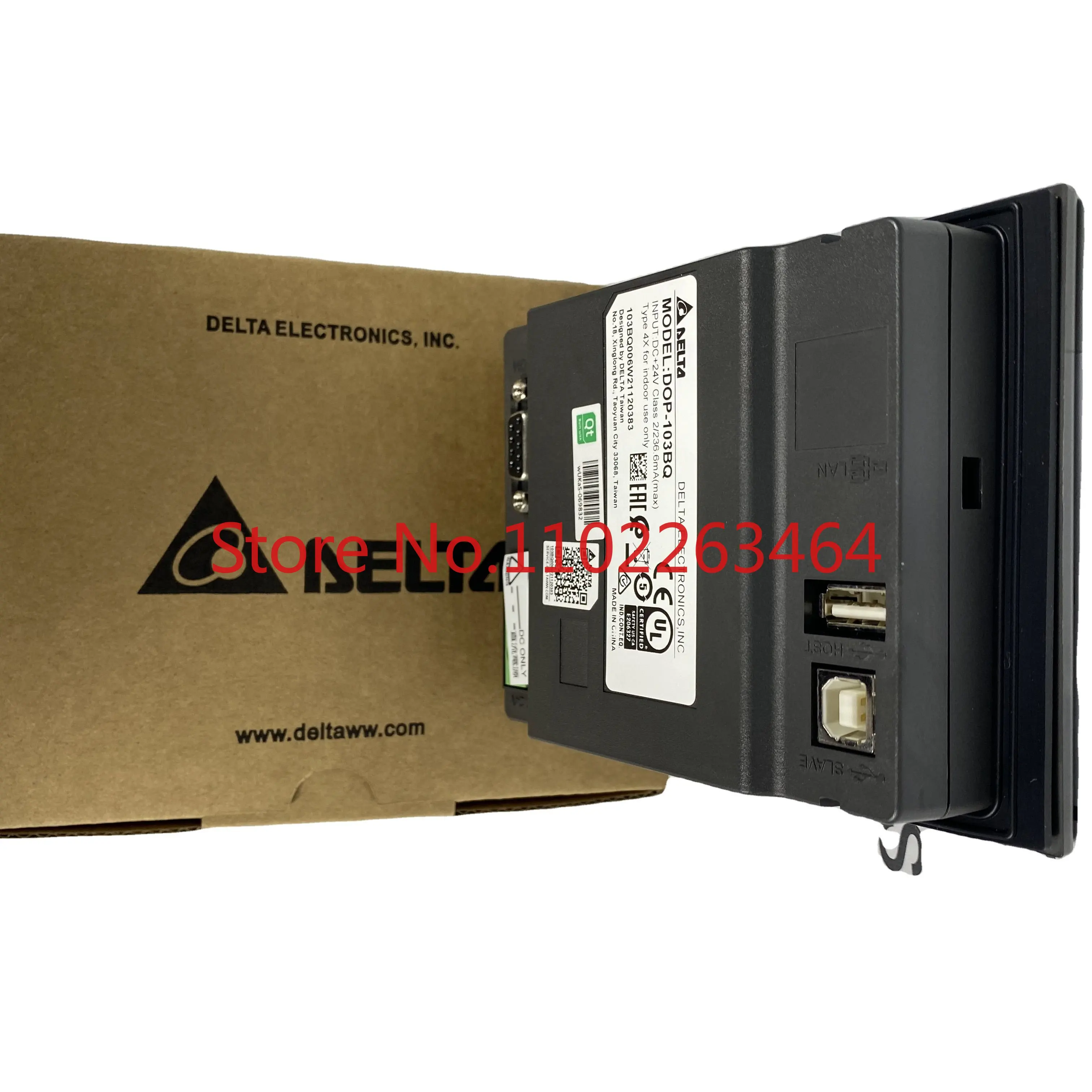 Delta DOP series HMI DOP-103BQ 4.3 inch Human Machine Interface cheap hmi touch screen