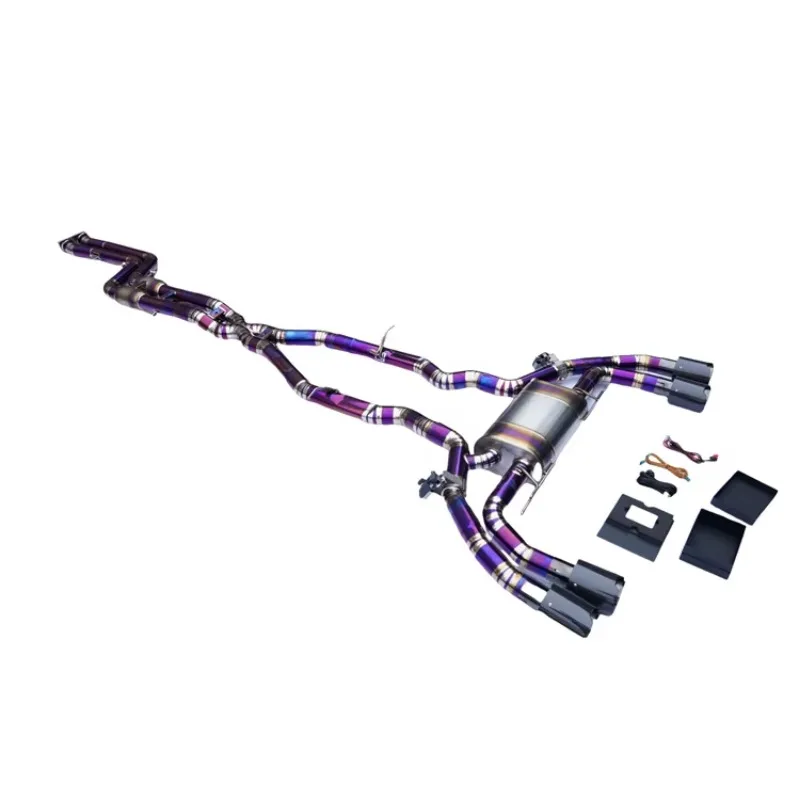 Racing Performance Titanium Valvetronic Valve Tuning Exhaust System Part for BMW F95 X3M 2021+