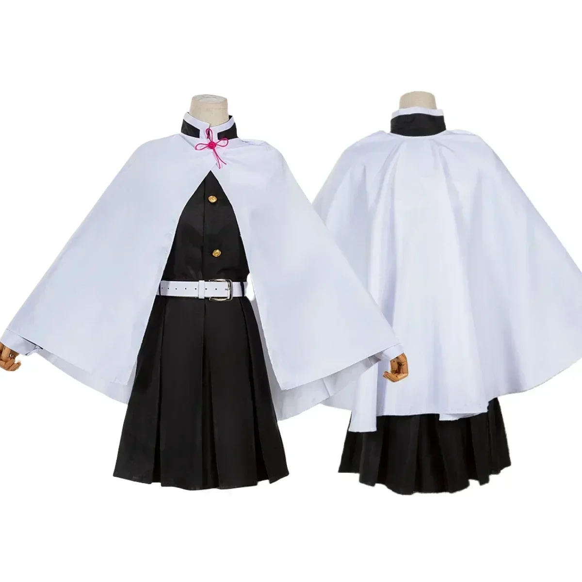 Tsuyuri Kanao Cosplay Kostuum Volwassen Kind Anime uniforme Vrouwen Kimono Haori Pruik Halloween Kleding