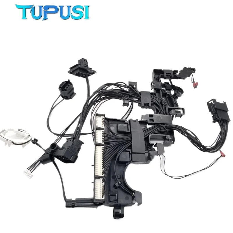 HID العلوي الأسلاك الداخلية قابس كوابل مجمع الأسلاك لسيارات BMW 5 Series F10 F18 2014-2017 تسخير الجمعية مع AFS أو غير AFS #3