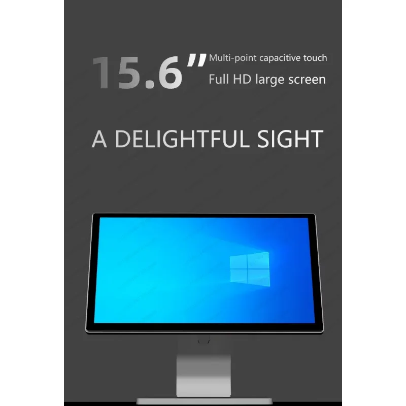 Ultra-thin Dual Screen Touch Screen Payment Terminal 4+64G I5 I7 POS All in One Cash Register POS for Supermarket