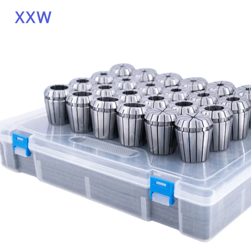 XXW ER Collet Set ER11 ER16 ER20 ER25 ER32 ER40 High Precision 0.005mm 0.008mm Tools Holder Clamping ER Spring Collect Chuck ER