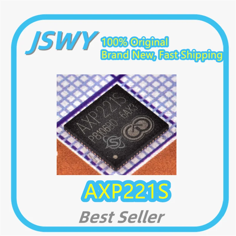 (10/50 pieces) AXP221S QFN68 packaged power management chip for tablet PCs. Genuine original product.