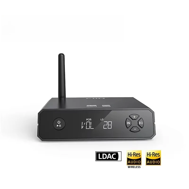 Home Amplifier Metal Supports 7 Modes Wireless LDAC Decoding Audio Adapter HIFI HD Receiver