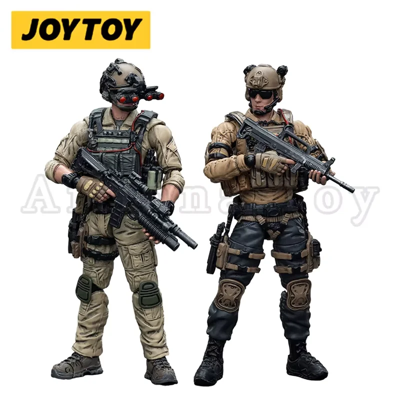 JOYTOY 1/18 figurka Hardcorowy Ranger i PLA grupa wsparcia strategicznego Anime Model wojskowy