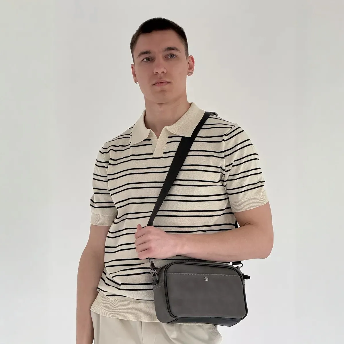 Small Shoulder Crossbody Bag for Men 2024 Brand Korea Messenger Cell Phone Bags Male Pouch Man Casual Handbags Travel Murse