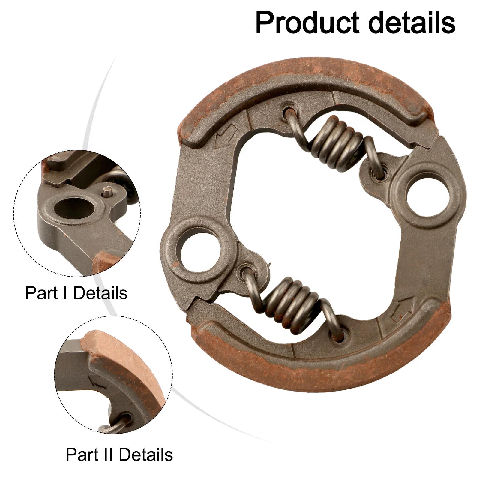 Spazzola da taglio Decespugliatore Frizione 143R Utensili per la manutenzione della frizione Materiali metallici Prestazioni di taglio ottimale Aggiornamento senza sforzo