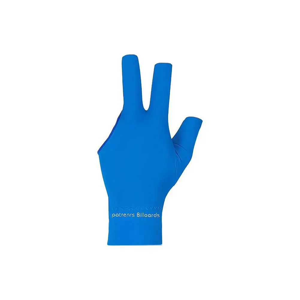 Guantes de billar de tres dedos, antideslizantes, elasticidad de una sola mano, accesorios altos para billar izquierdo, taco I4m6