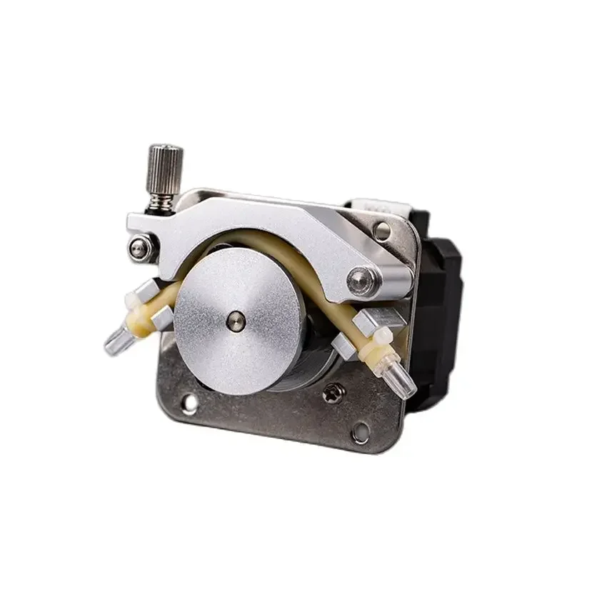 Peristaltic Pump High Precision Stepper Motor 0.05-200ml/min Pump Self-Priming Viscous Stainless Steel