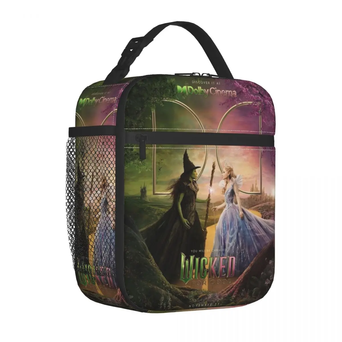 Lunch Box Glinda Elphaba Wicked For Good Merch Storage Food Box Unique Design Thermal Cooler Lunch Box For School