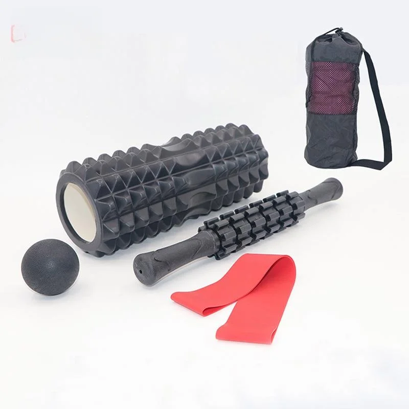 

Портативная массажная палка для йоги и пилатеса, легко моющаяся, с полым профилем «Лунный зуб», оборудование для фитнеса и спорта