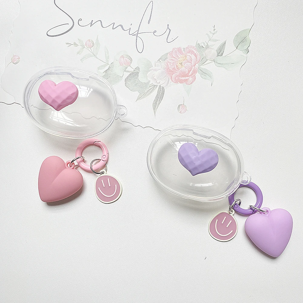 Funda transparente de silicona para auriculares, carcasa de TPU con llavero, alta calidad, a la moda, para Realme Buds Q2 / Q2S