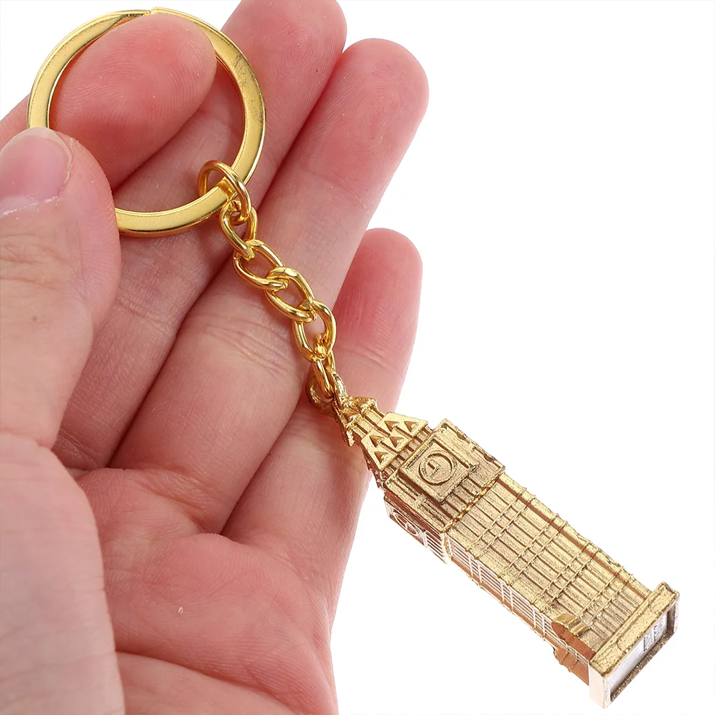Portachiavi con bandiera del regno unito regali di londra portachiavi porta Souvenir ciondolo in lega di cartoni animati decorazione da appendere Big Ben borsa da donna in zinco britannico
