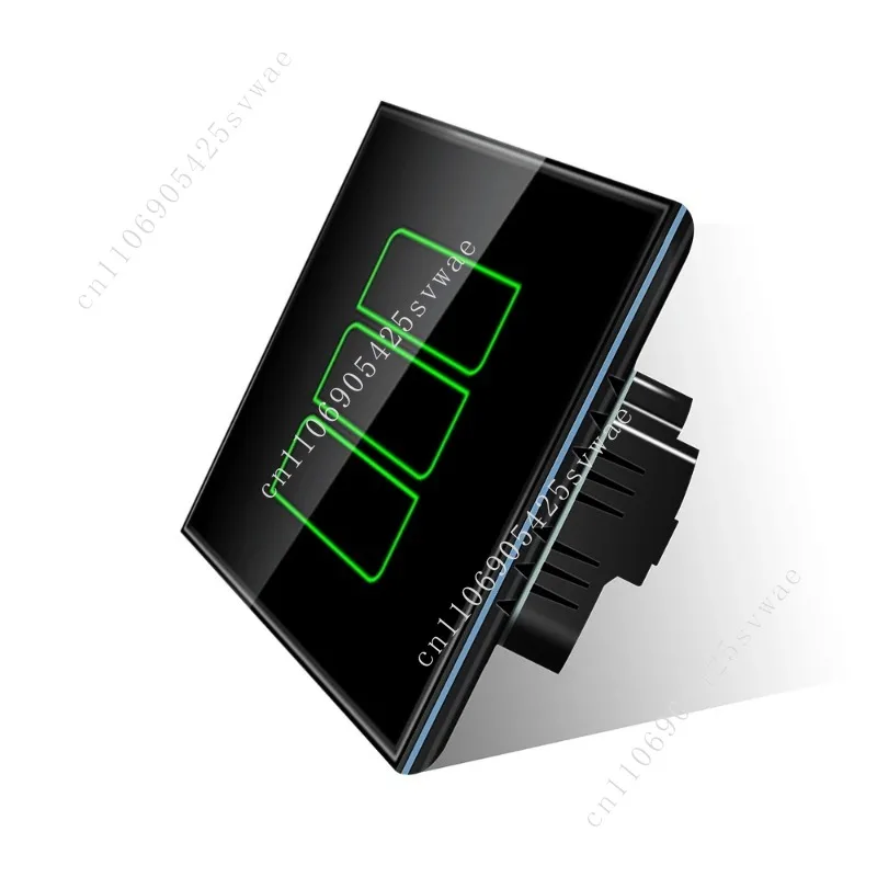 

L8X glass panel touch smart light WIFI mesh switch smart home system conforms to Tuya smart life and supports voice control