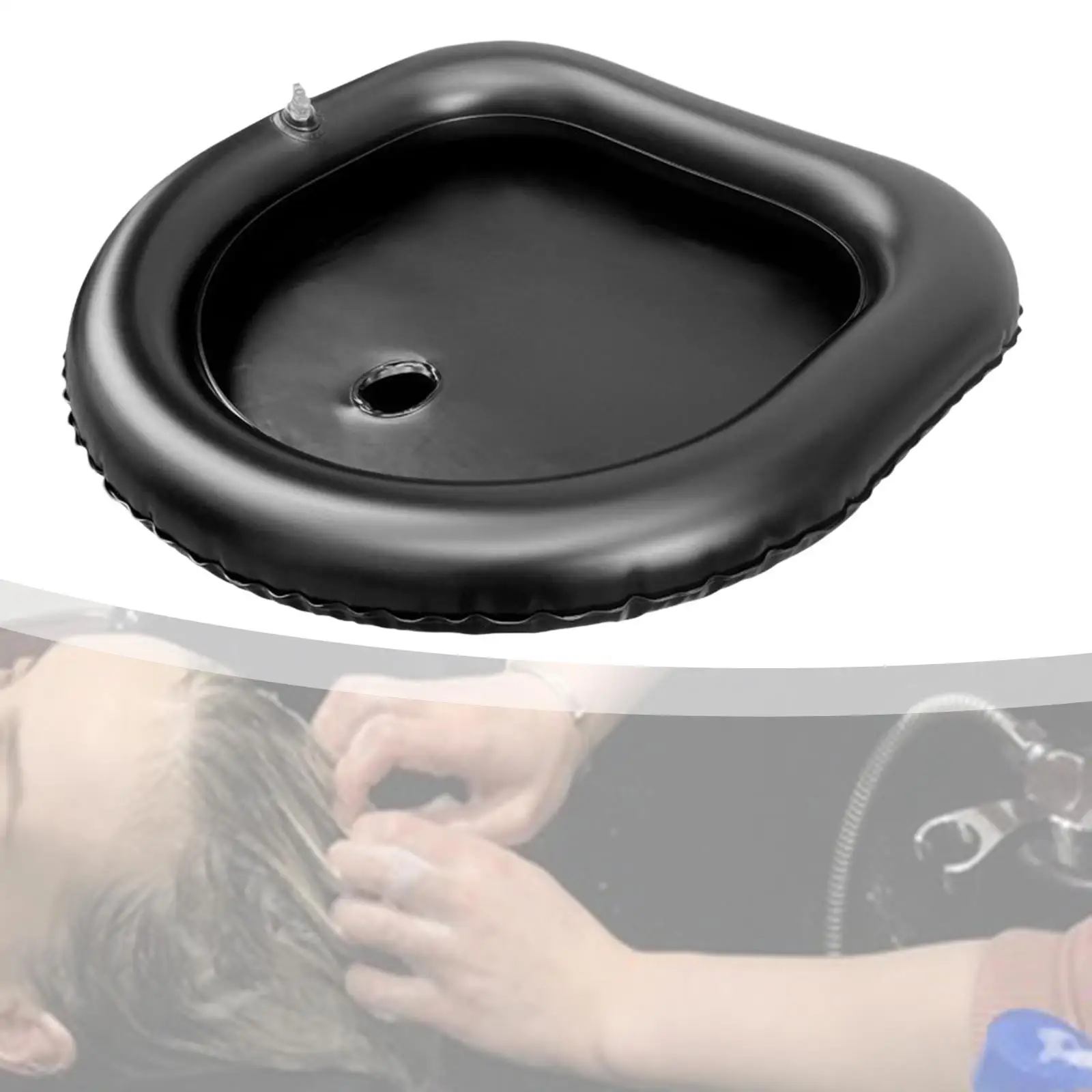 

Hair Washing Basin Shampoo Tray Wash Hair in Bed Hair Wash Tub for Kids Home