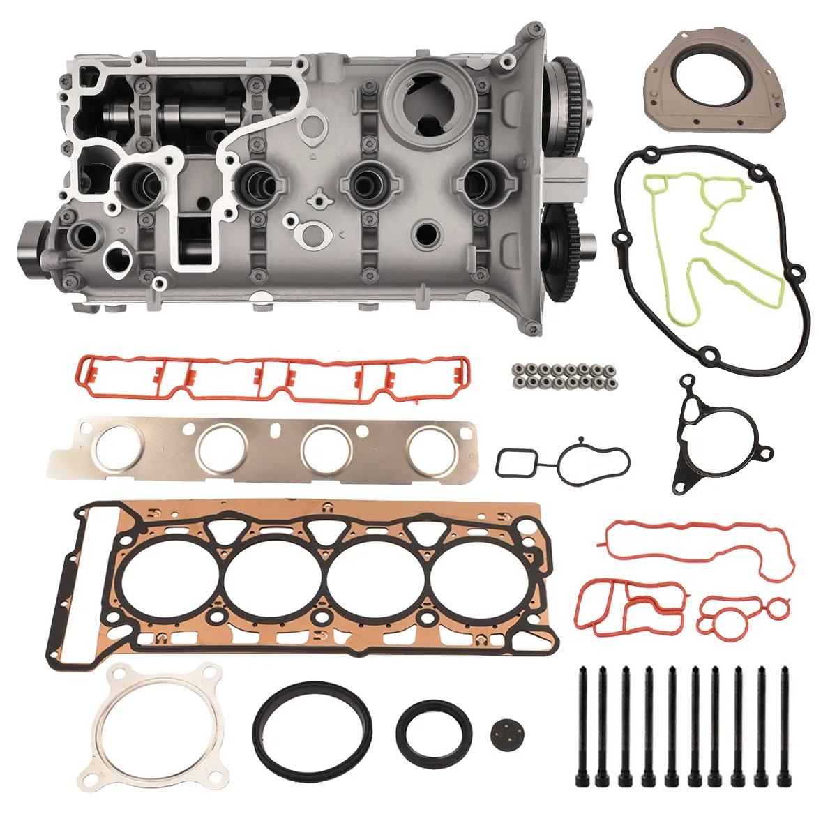 Image of AP01 Zylinderkopf & Dichtungen für Audi VW Skoda 1.8 TFSI TSI BYT BZB CDAA CABB CDHB 06H103064KX,06H103064K,06H103064AX