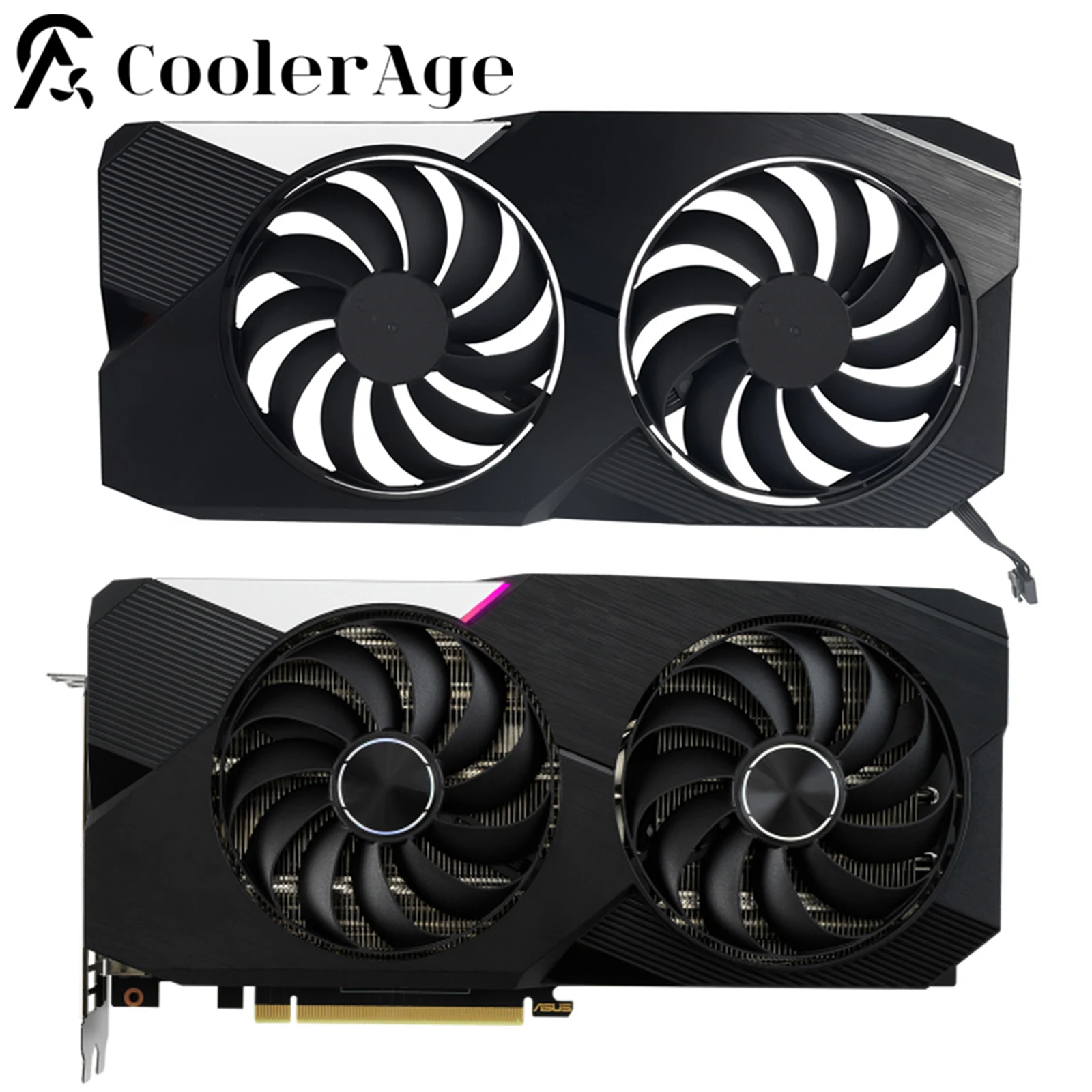 

95MM CF1010U12S RTX3060Ti RTX3070 Video Card Fan For ASUS Dual GeForce RTX 3060 Ti 3070 V2 OC Edition 8GB GDDR6 GPU Fan