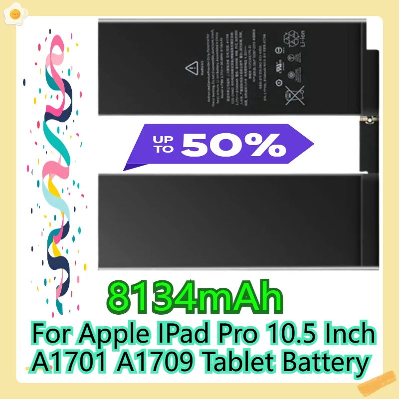 

For Apple IPad Pro 10.5 Inch A1701 A1709 Tablet Battery 8134mAh
