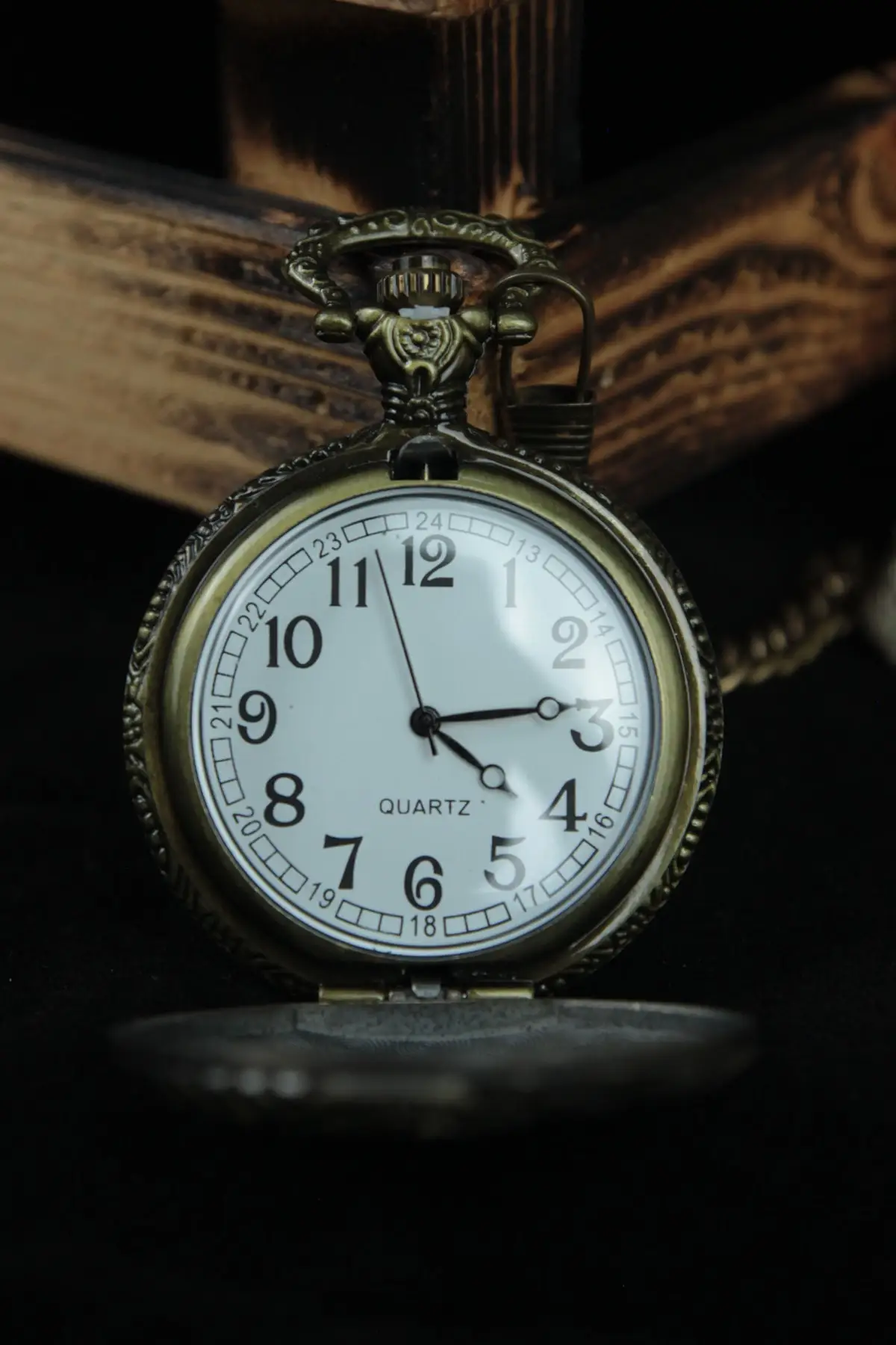 Uras Köstekli Pocket Watch Train Decorated Gift Vintage Watch Men Women