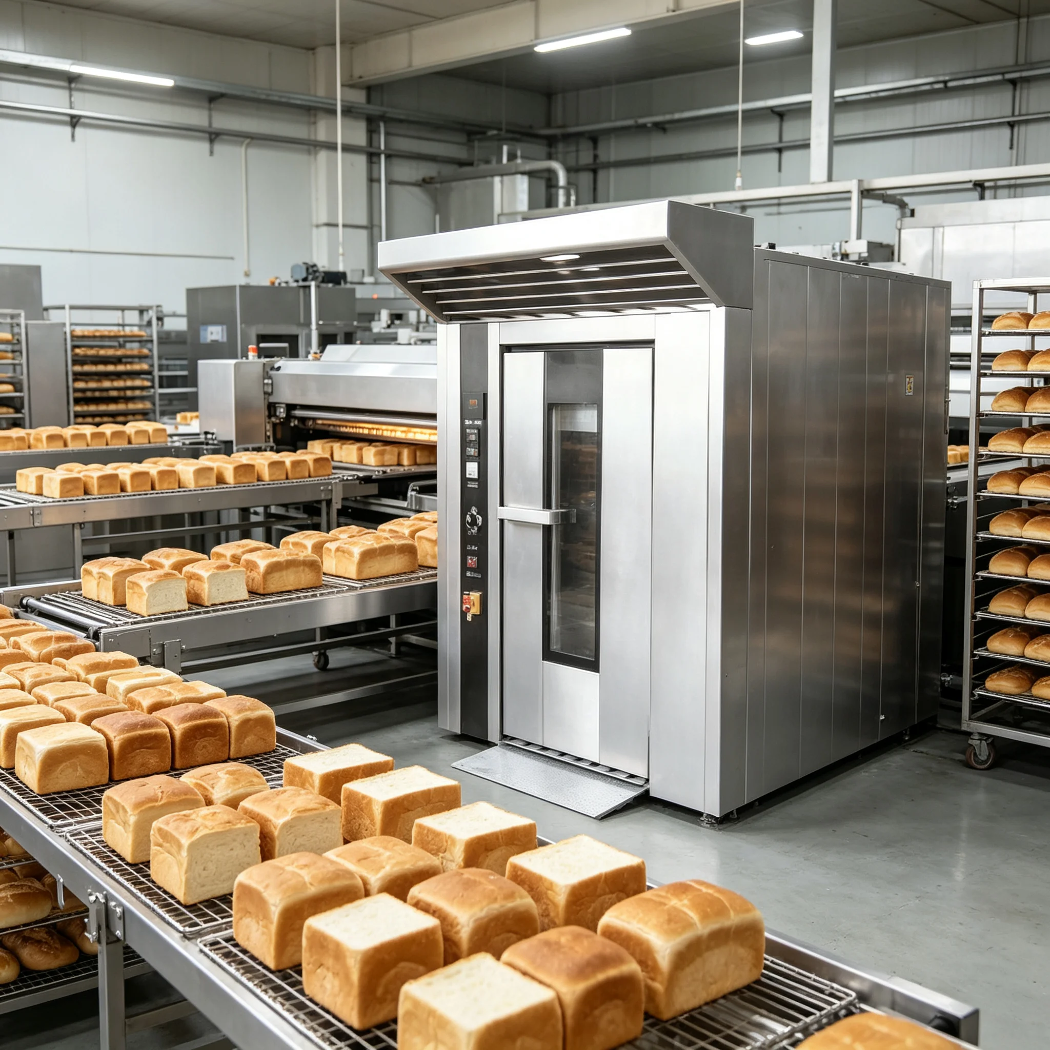 Convection Countertop Oven, Double Layer Glass Rotary Baker, Even Browning for Pizza Bread Cake Meat