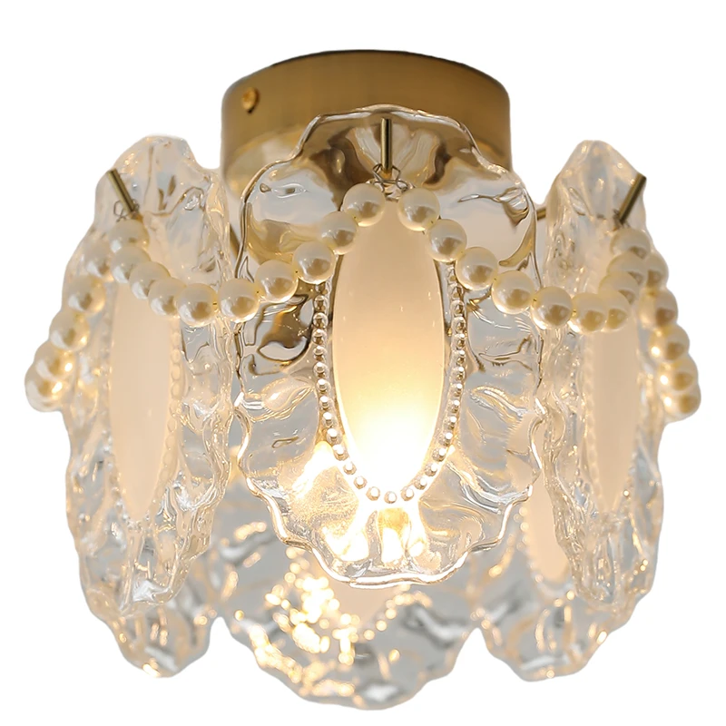 

Light luxury French ceiling lamp corridor aisle entrance lamp balcony entrance aisle lamp