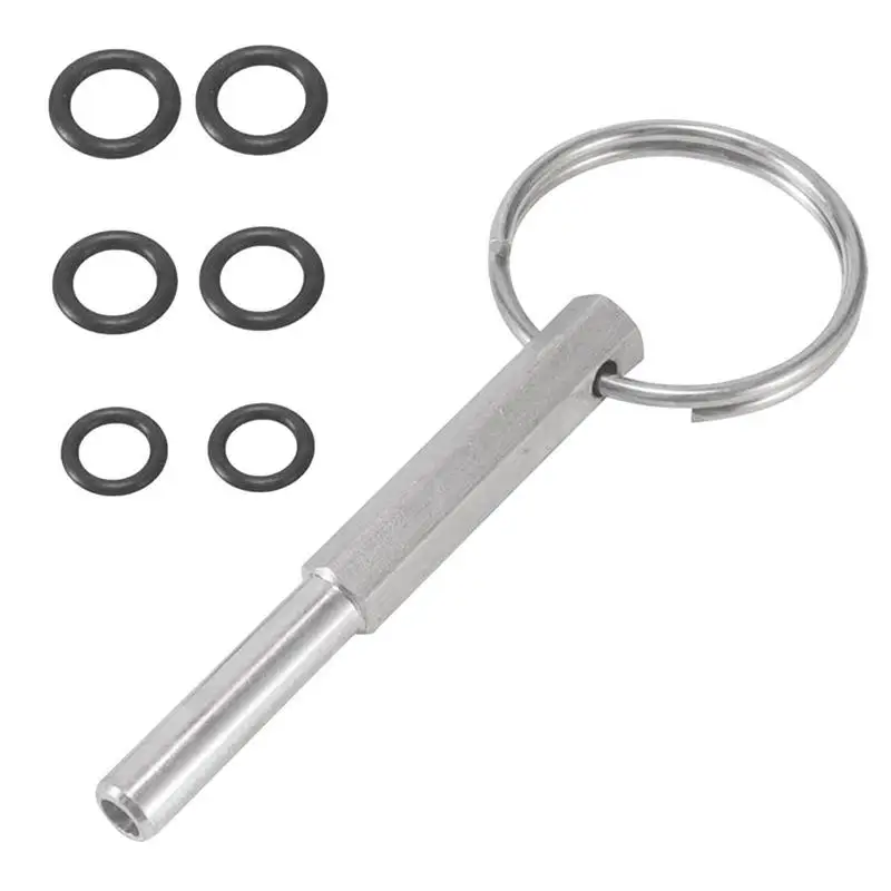 Coffee Machine Key Magnetic Stainless Steel Open Security Oval Head Screws Easy To Use Coffee Machine Wrench Repair Set