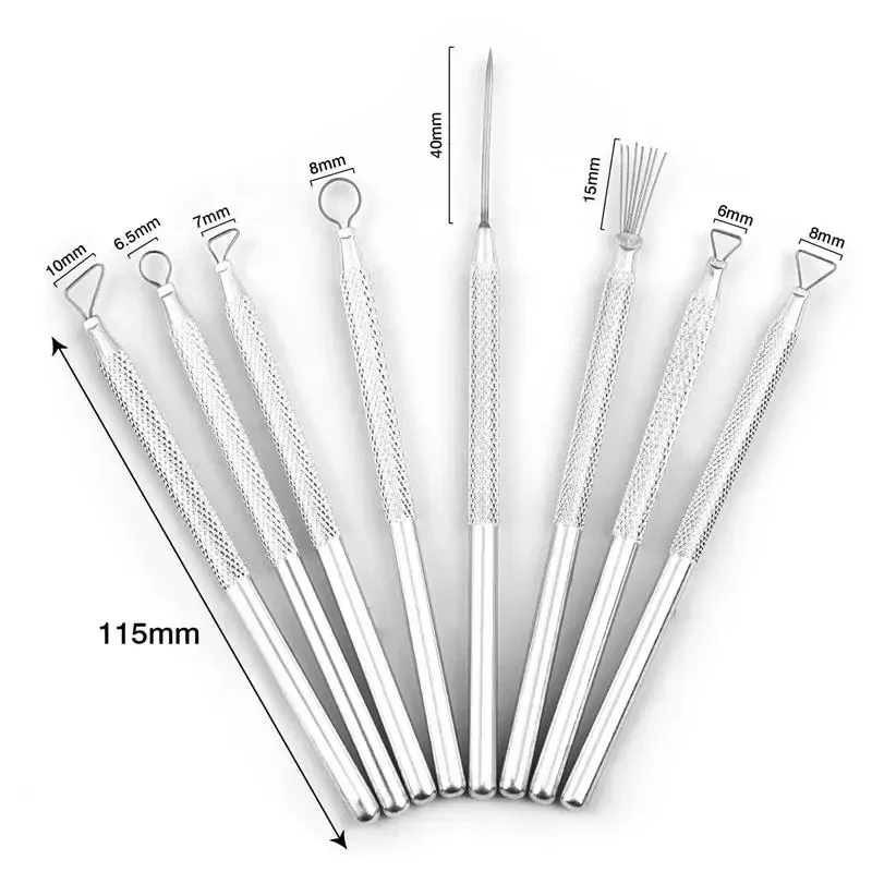 5-61 Stuks Aardewerk Klei Beeldhouwen Gereedschap Aardewerk Carving Tool Kit Met Draagtas Tas Voor Keramiek Benodigdheden polymeer Sculptuur Set