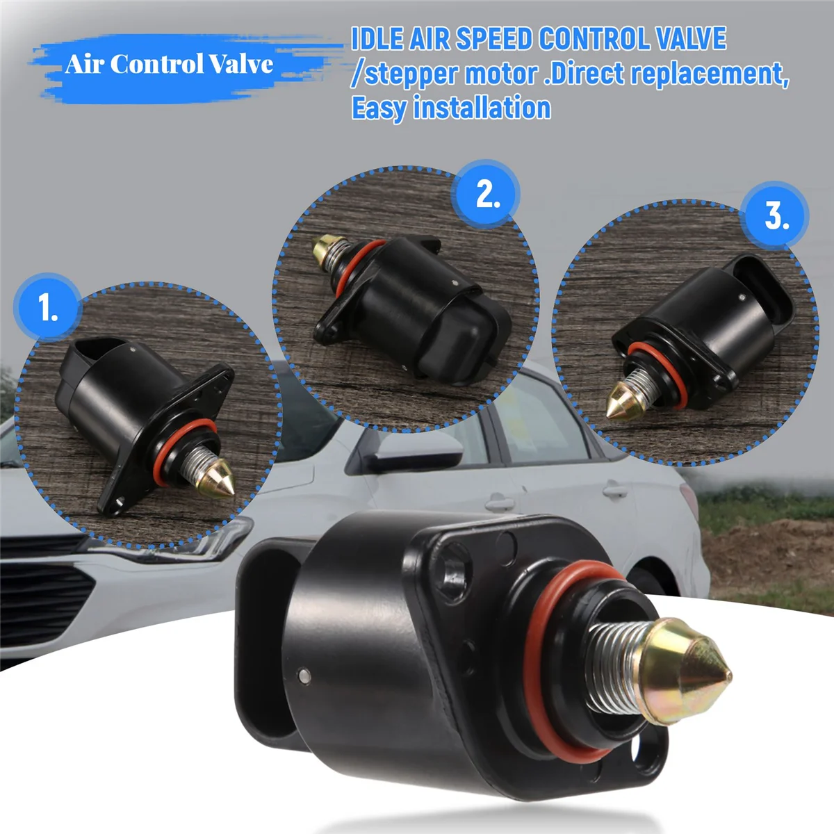 Válvula de Control de aire en ralentí 93744675 para Aveo Wave 1.6L 04-08 /17059602/AC167/96434613