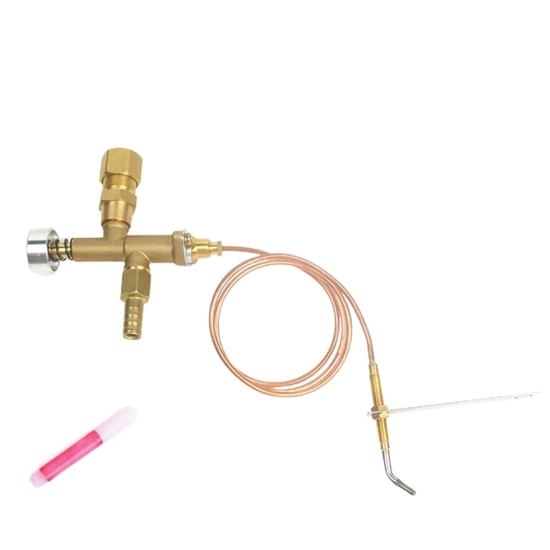 Pit Accessories Set Universal Gas Thermocouple Kits Generator Igniter Brass Material for Kitchen Dropshipping