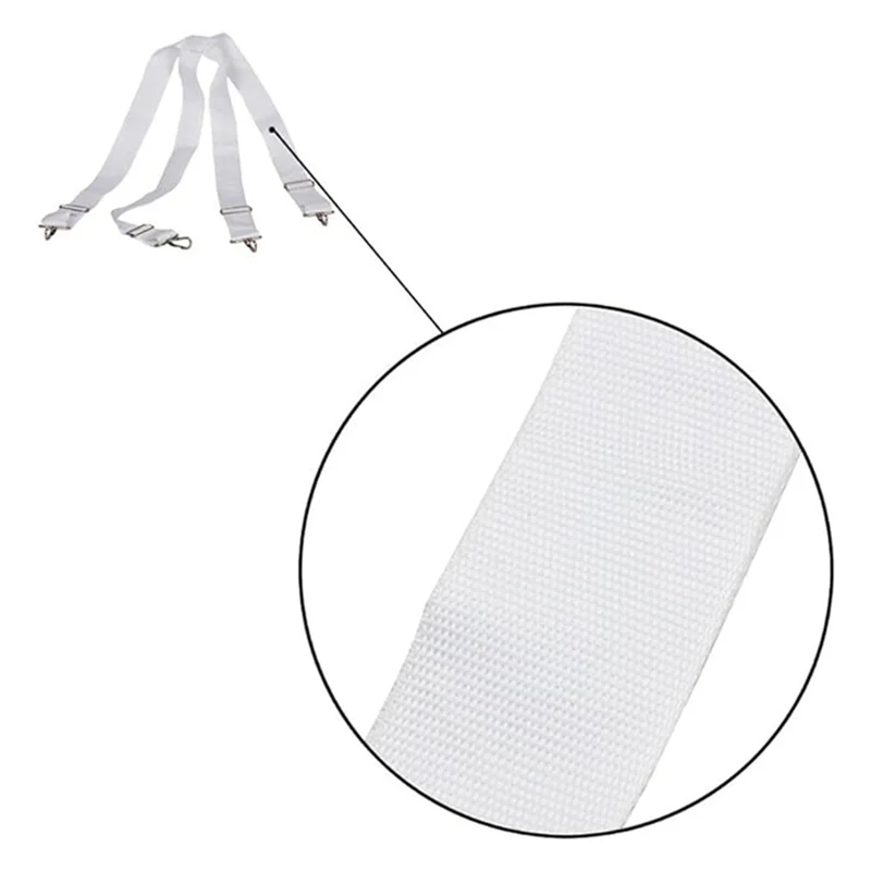 

A99I-Adjustable Parade Marching Bass Drum Shoulder Strap- Sling Nylon Belt Metal Clip