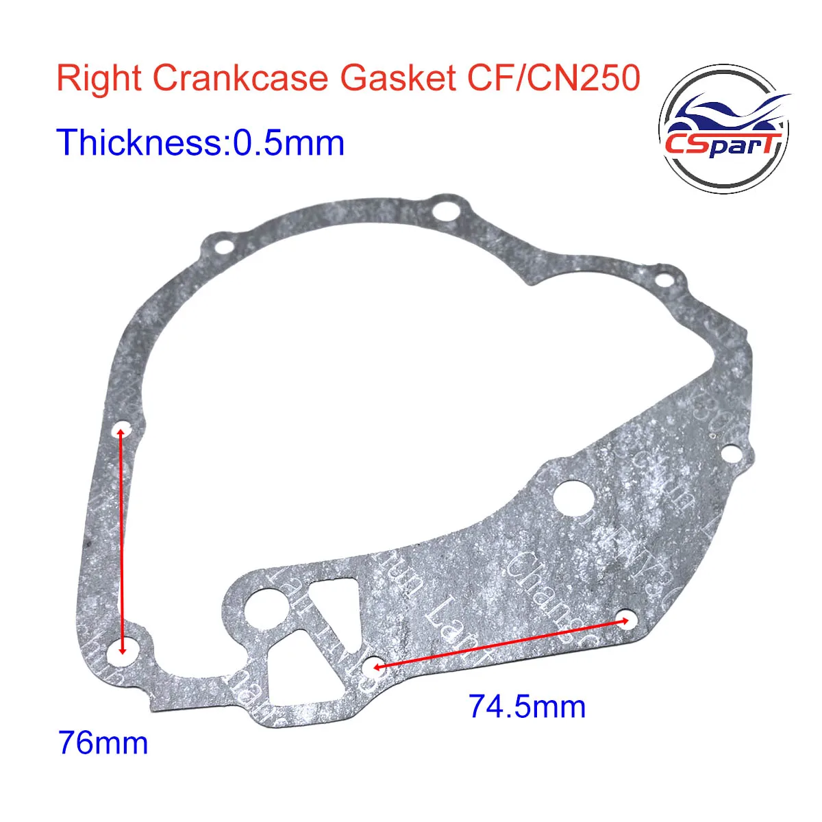 72MM zestaw uszczelek do CFMOTO CF Moto 250 CF250 CN250 CH250 250CC Jonway Kazuma Znen ATV UTV Buggy skuter części — zdjęcie 4