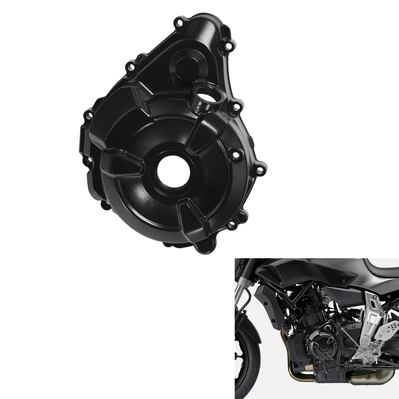 Left Engine Stator Cover Crankcase For Yamaha TENERE 700 2021-2024 FZ07 2015-2017 MT07 2015-2020 XSR700 2018-2023
