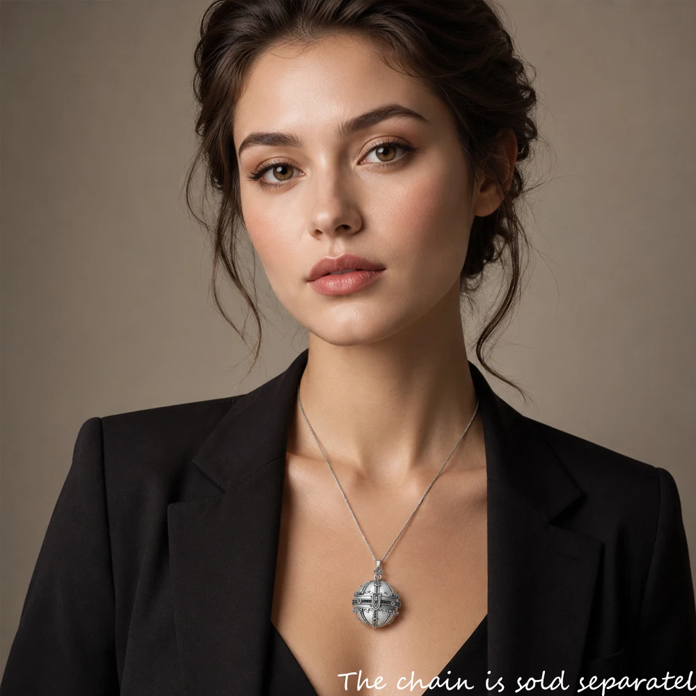 Anhänger Reich Der Träume Orb Marke Schmuck Europa Zubehör 925 Sterling Silber Rebel Vintage Geschenk Für Frauen & Männer – Detail 1
