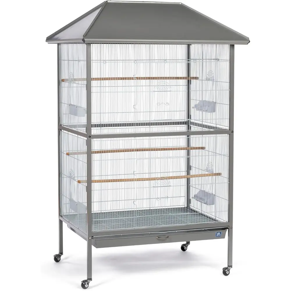 

Aviary Flight Cage Jumbo Bird Cage with Rolling Base
