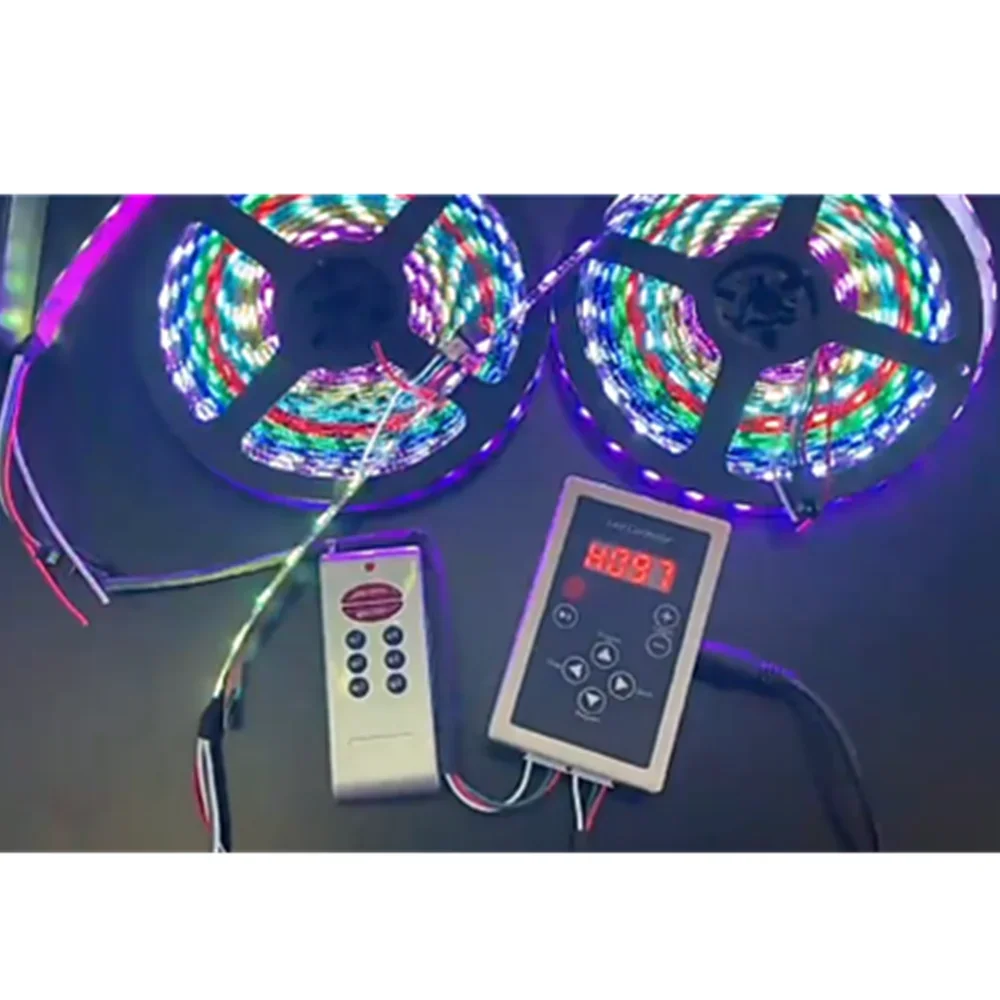 6803 RF Controller 133 Change for Dream Magic Color Chasing 5050 RGB LED Strip .Colorful strip